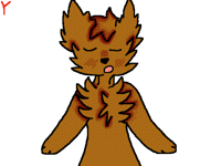 Scary wolf