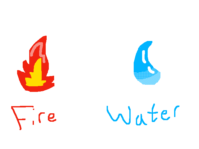 I need a fire oc and a water oc (animal plz)