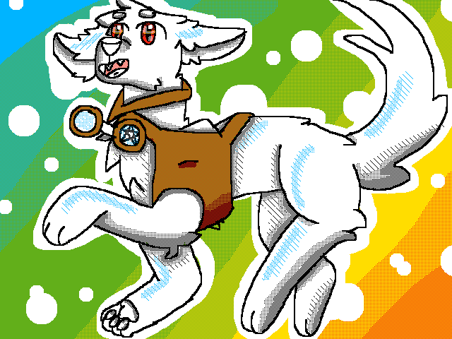 Art trade with @Flappitii