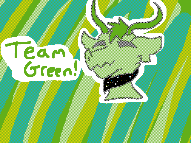 Come join my contest and support team green!