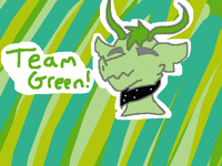 Come join my contest and support team green!