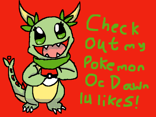 Check out my Pokémon oc