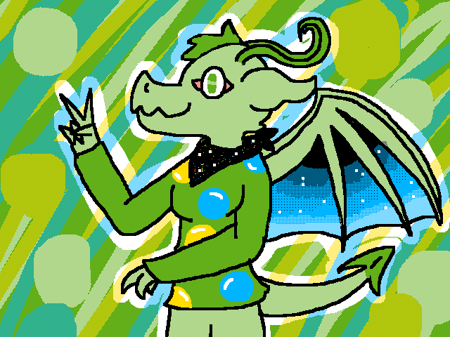 New dragon furry oc