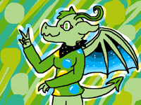 New dragon furry oc