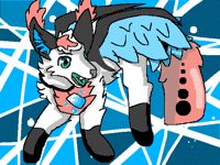 Art trade with @OceanPaws