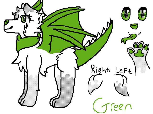 Green: Wolf Reference