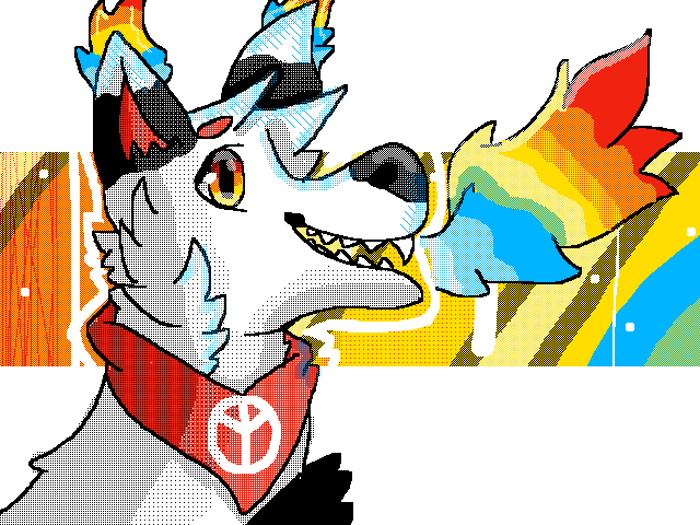 First Sp00k art trade with @Infernospooks