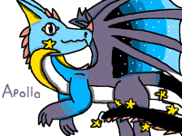 Apollo my dragon oc