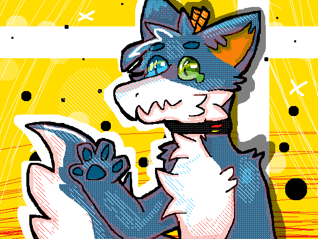 Art trade with @KnownAsUnknown