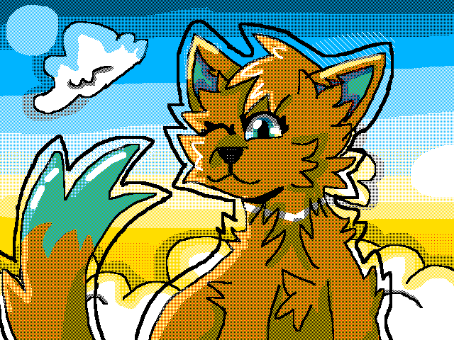 Art trade with @KatieOctopus