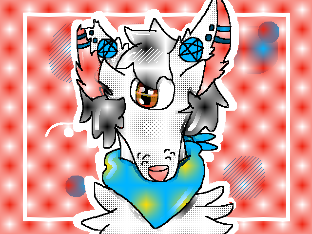 Art trade with @XenoTheCyclops