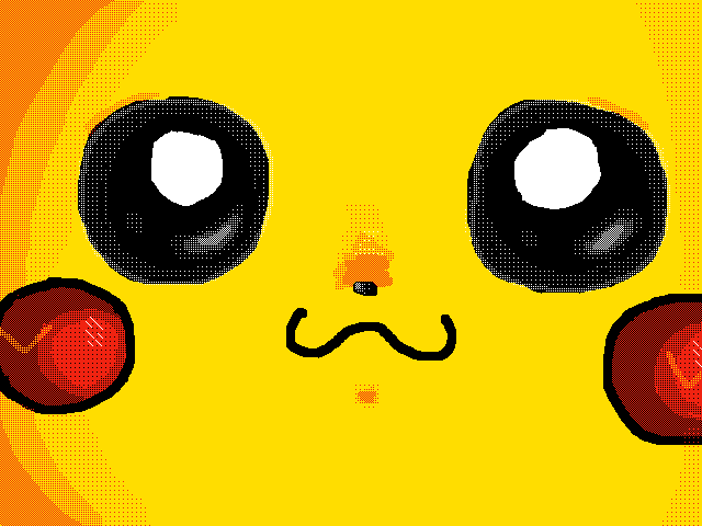 Pikachu face