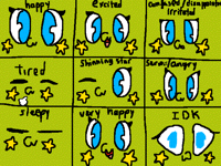 BorEd starlyz face expression