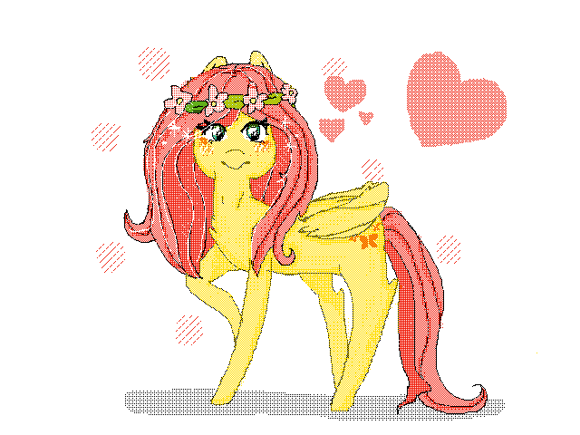 Flutershy drawing