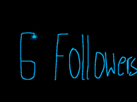 6 followers (thanks!)