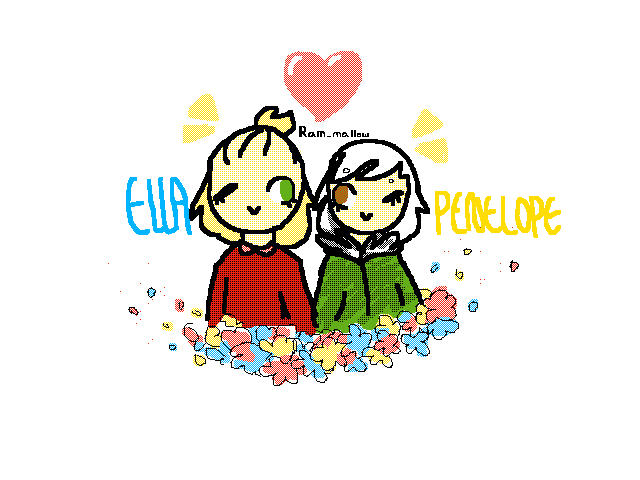 Just two luv birds I made up