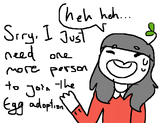 Waiting for egg adoption