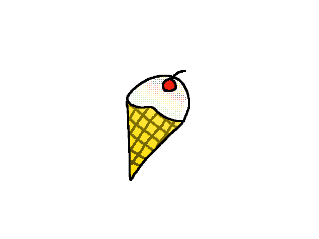 Glace qui coule
