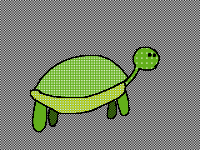 Tortue qui court