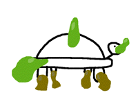 De simples traits a une tortue