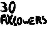 30 FOLLOWERS!! + a little speech