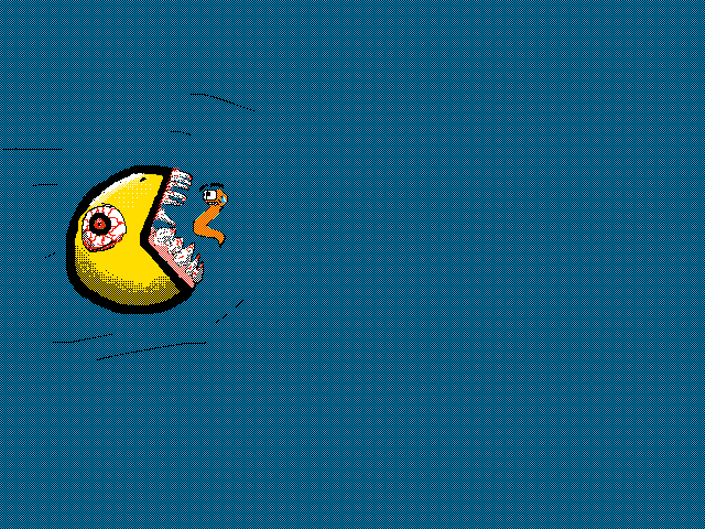Two frame pacman chalange