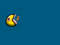 Two frame pacman chalange
