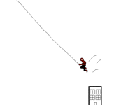Spider-Man's little stroll in the citty