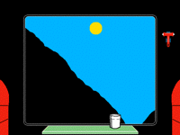 3D View from a Train
