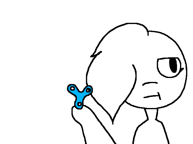 I have a fidget spinner keyboard, am I cool yet