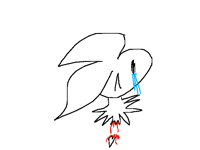 Oh shickles, edgy spIdEr fell from wall