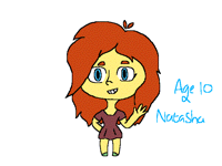 Nimune before she became a demon girl thing