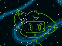 ~{Stars in his eyes}~