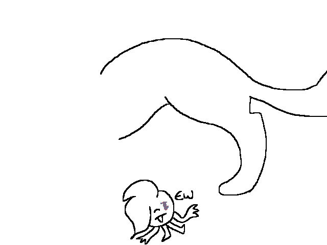 I tried to find a new style of drawing cats–