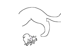 I tried to find a new style of drawing cats–