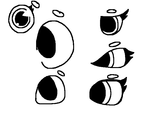 Finding a better eye style since mine is horrible