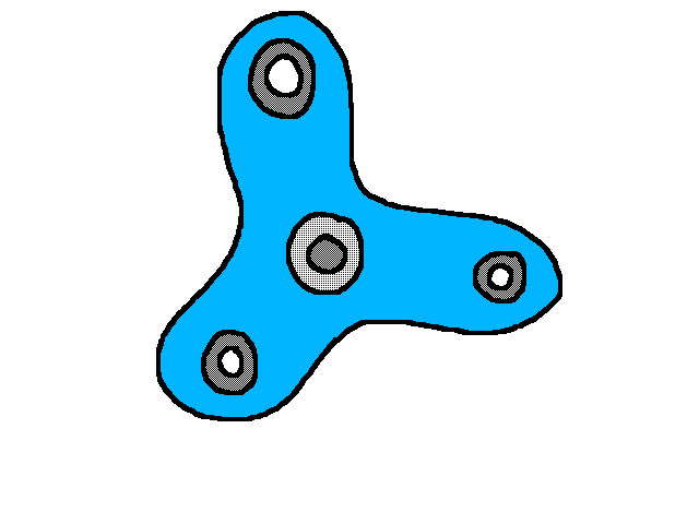 It looks like its spinning but is 4 frames lmao