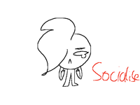 Gotta go eat w/my family now rip bye :,>