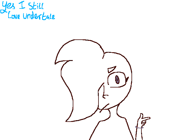 Im gonna make an UT oc for no reason