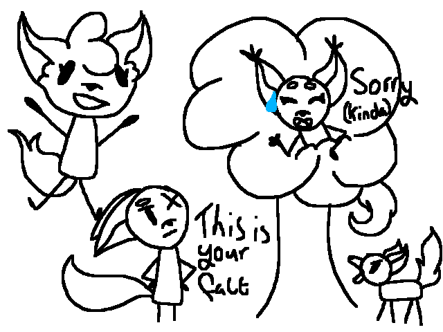 My recreation of what happened earlier