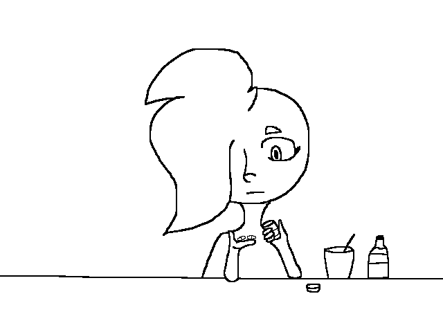 This happens like, everytime at lunch in school