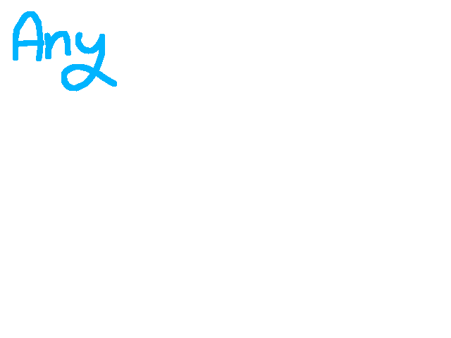 Anyone wanna do it? (Only one person :3)