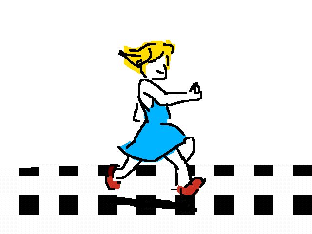 running