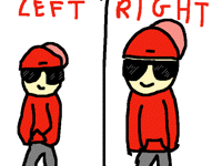 Left right