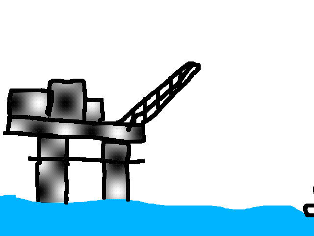 Trying to enter an oil station