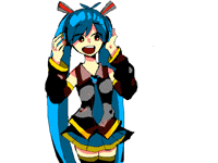 途中で諦めた初音ミクさん