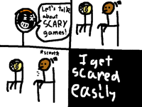Cookie Comics: Scary games