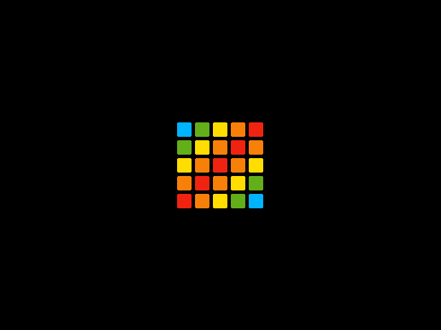 Rainbow Squares (Updated)
