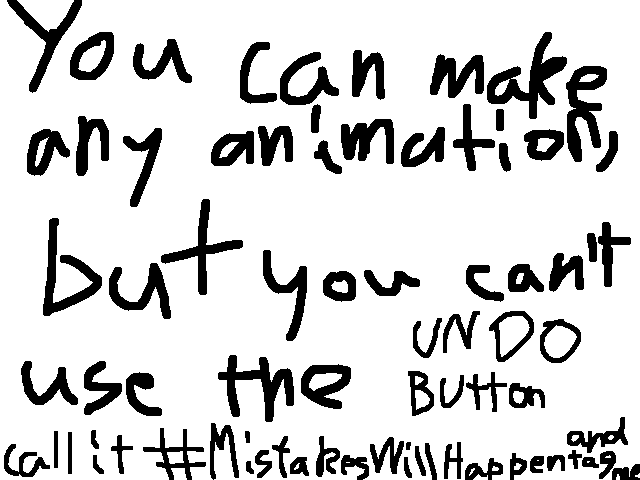 #MistakesWillHappen challenge!