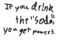 A message